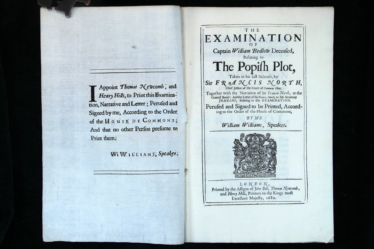 The Examination of Captain William Bedlow deceased, relating to the ...