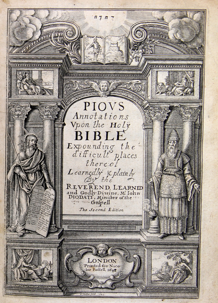 Pious and learned Annotations Upon the Holy Bible - Third Floor Rare Books