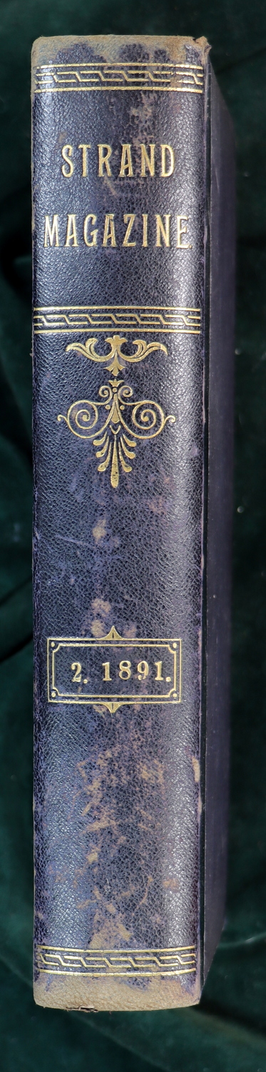 The Adventures of Sherlock Holmes WITH The Memoirs of Sherlock Holmes [in]  The Strand Magazine. Vol II – VI July 1891 – December 1893. - Third Floor  Rare Books