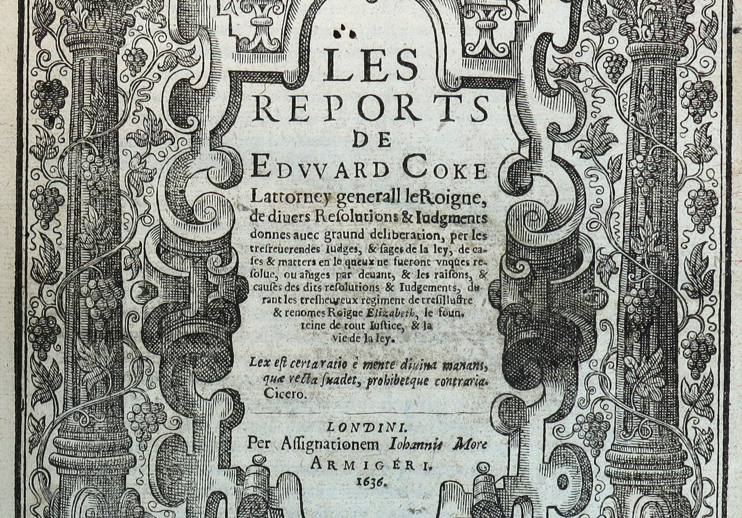 Selected Writings of Sir Edward Coke, vol. I